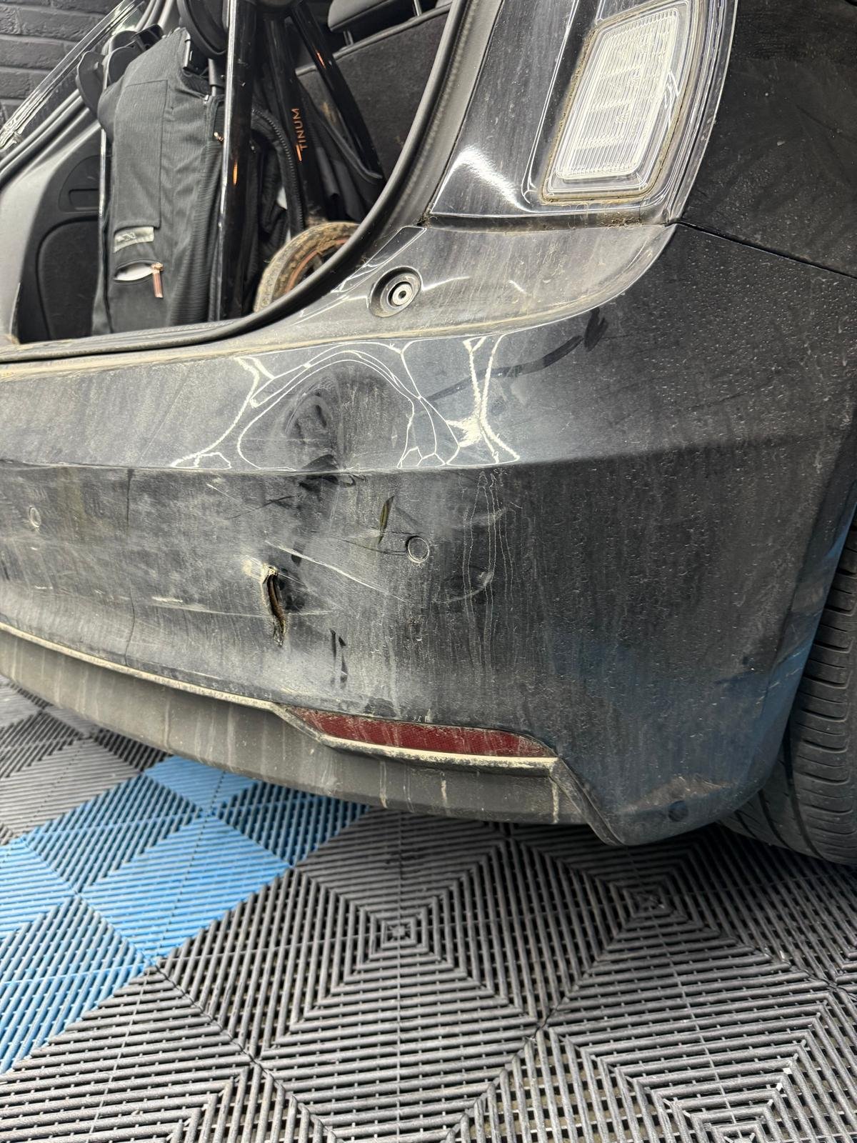 Car bumper and body repair service