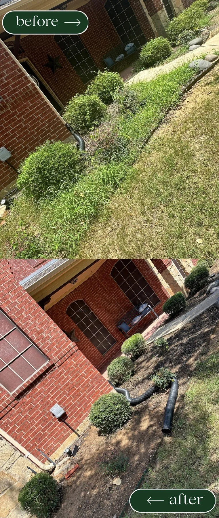 Landscape Bed Restoration