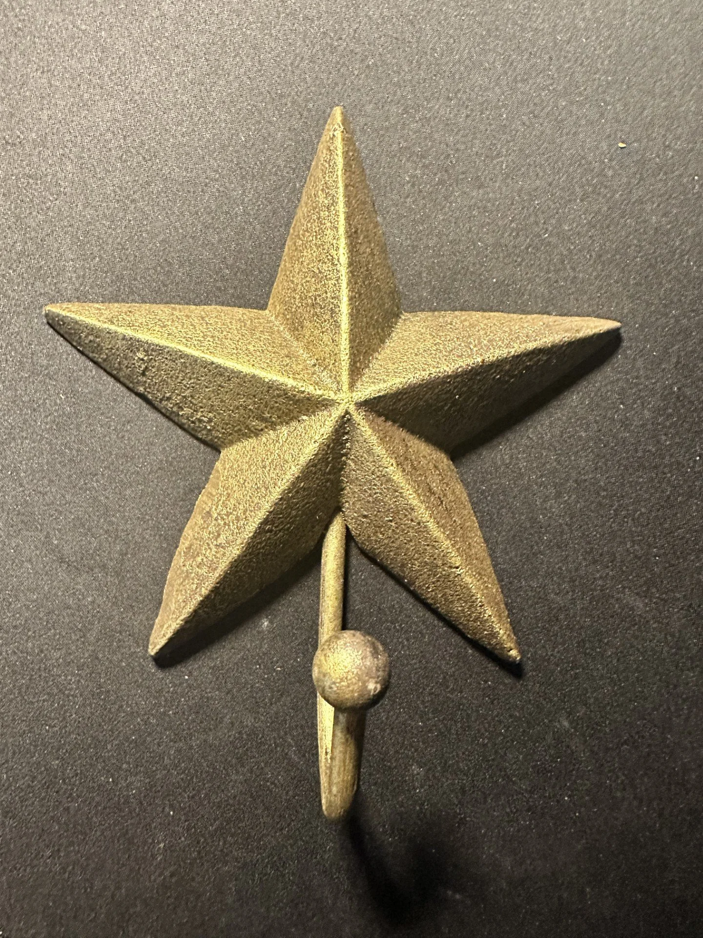 A Little Celestial Support ⭐ Heavy-Duty Cast-Iron Star Broom Hook