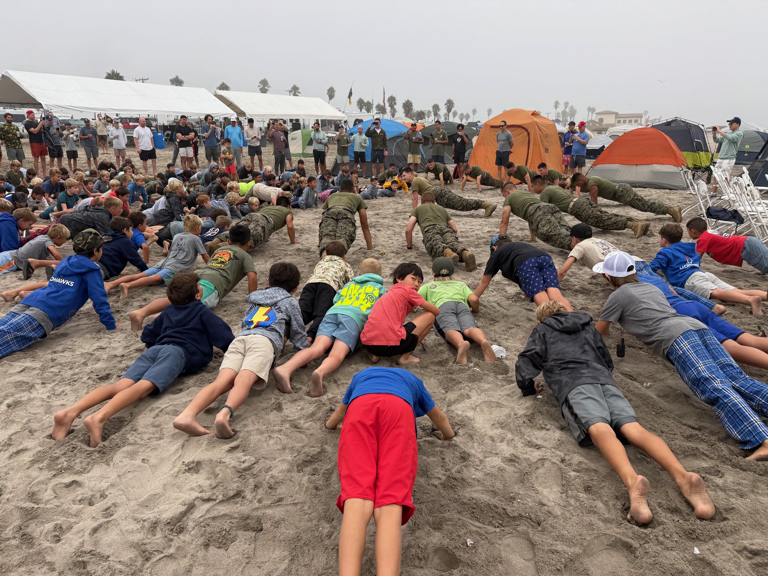 Camp Pendleton Beach Campout