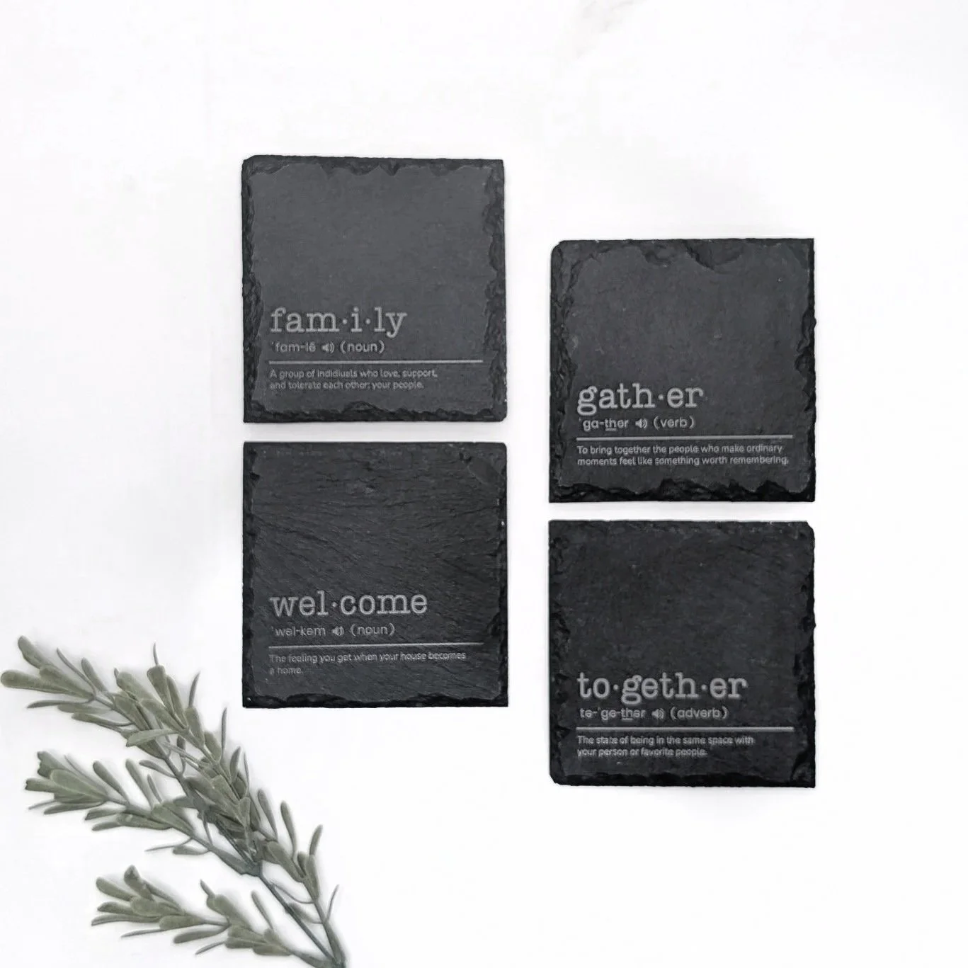 definition coaster set