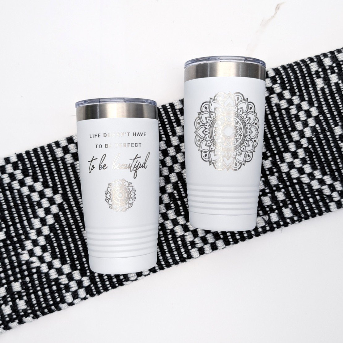 mandala tumblers