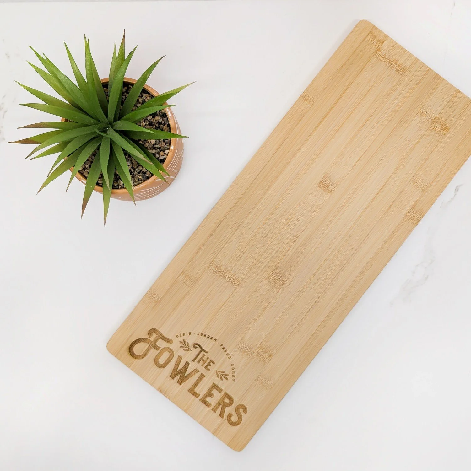family serving board
