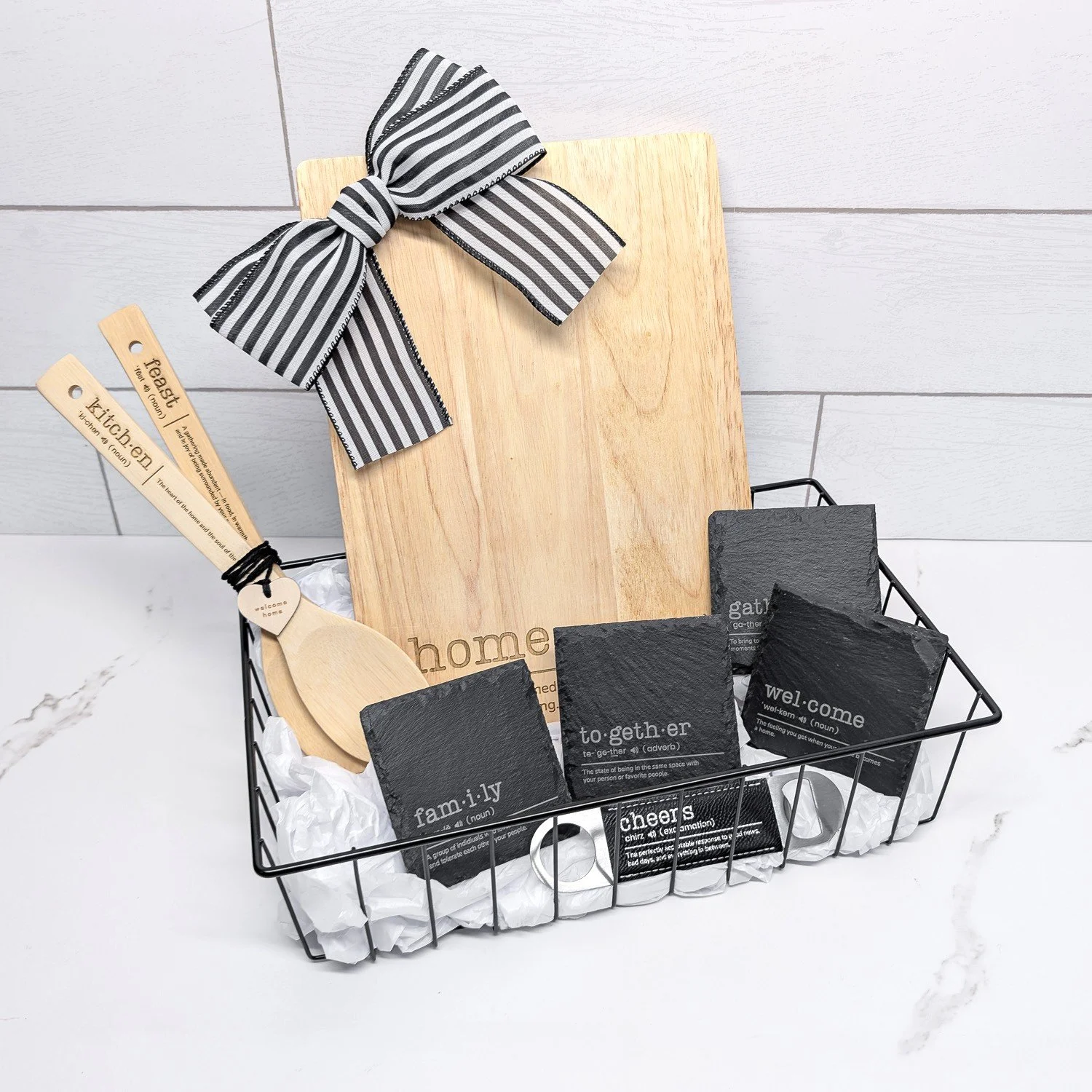 signature home gift kit basket