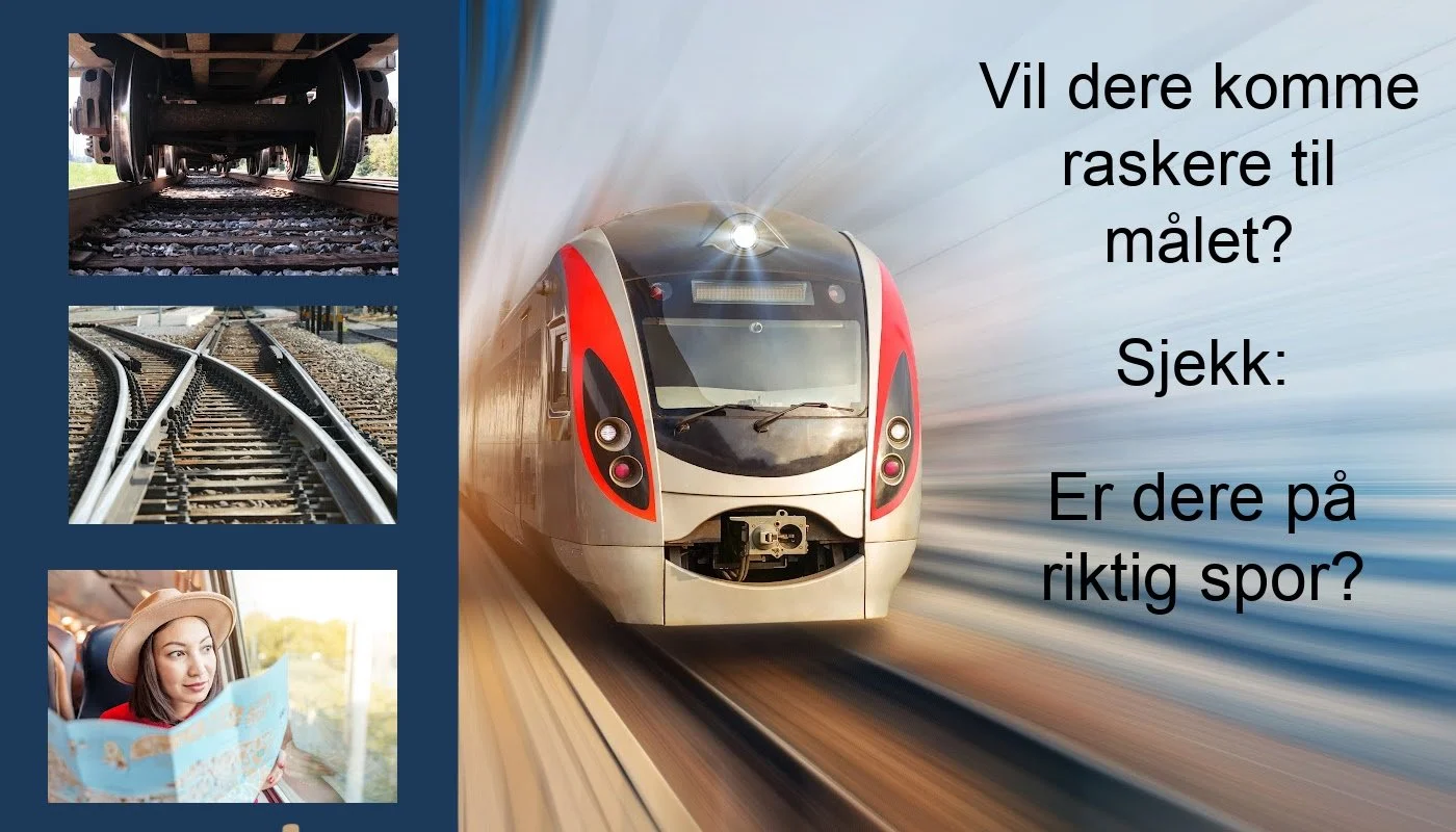 Er dere på riktig spor? Om å gjennomføre endringer i bedrifter.