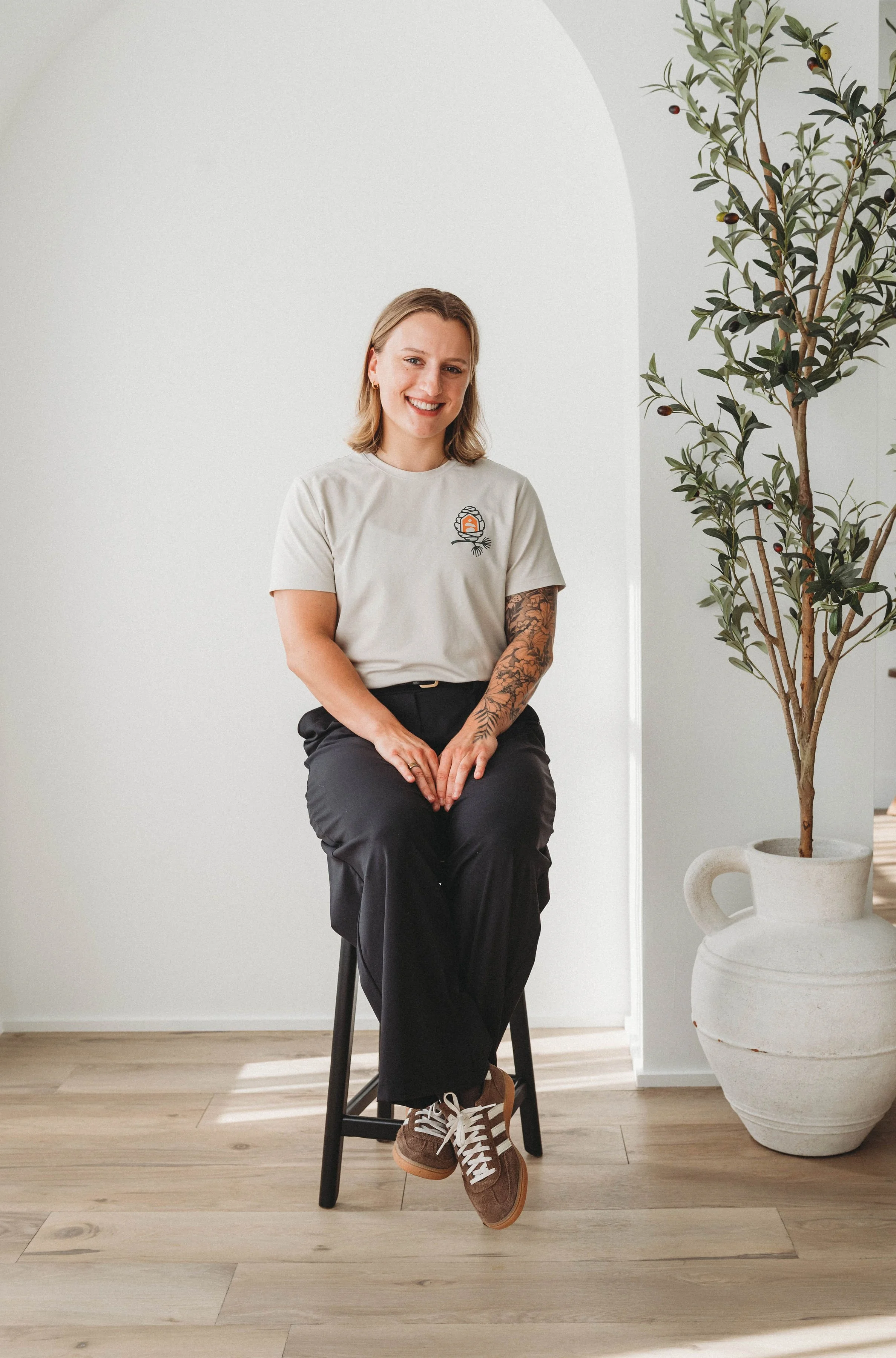 Freya Moosbrugger, movement coach and Physiotherapy Assistant at Larch House Physio & Movement in Stittsville.
