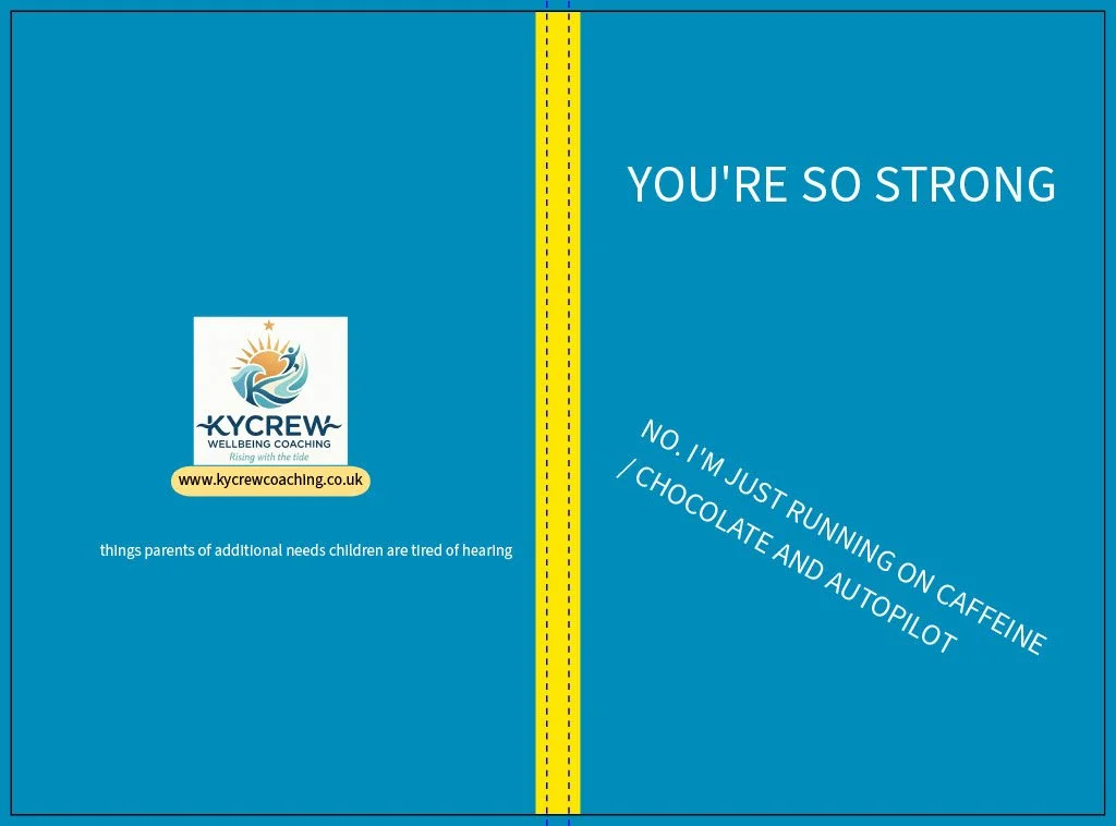 You’re so strong: No I am just running on chocolate / caffeine and autopilot