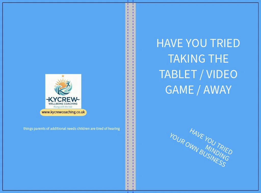 Have you tried taking their tablet / video game / computer away: Have you tried minding your own business