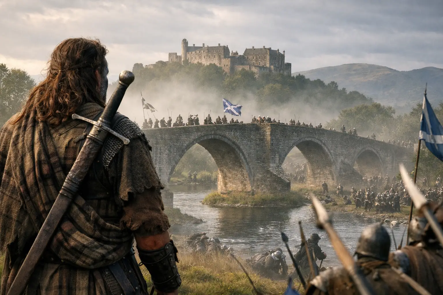 Wallace and the Battle of Stirling Bridge