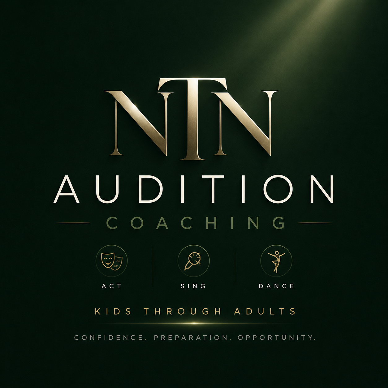 Audition Coaching (For ALL Ages)