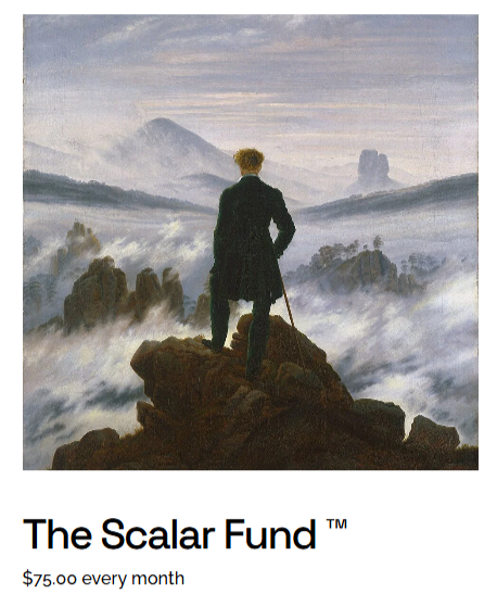 A person standing on a rocky cliff overlooking a misty, mountainous landscape with clouds and distant rock formations.