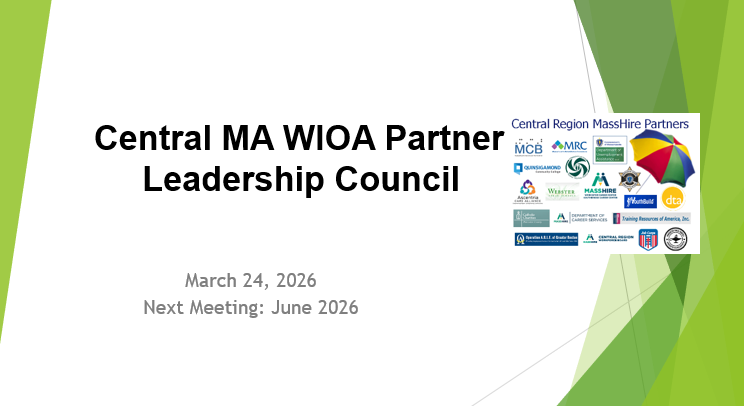 March 2026 WIOA Partner Meeting