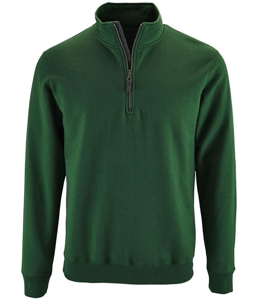Zip Neck Sweatshirt