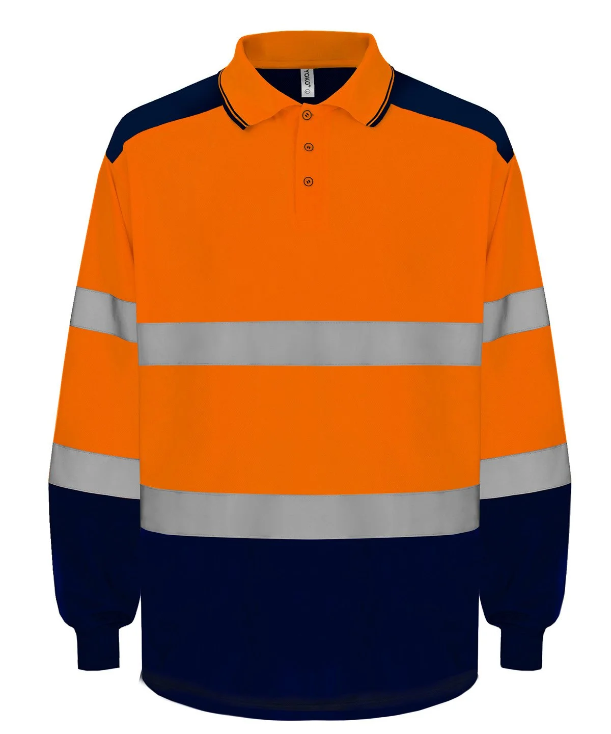 Hi-Vis Long Sleeve Polo