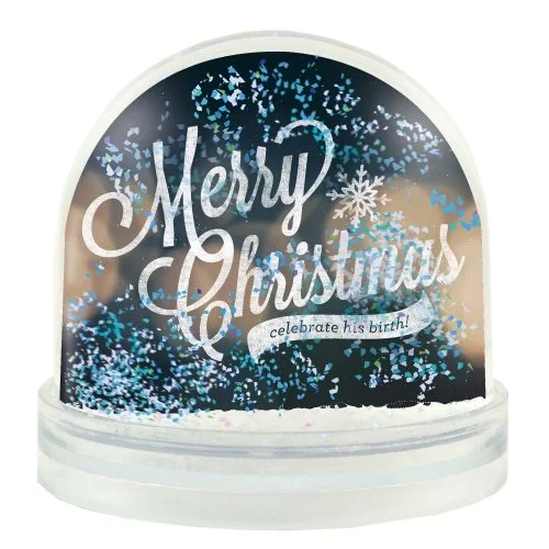 Glitter Snow Dome