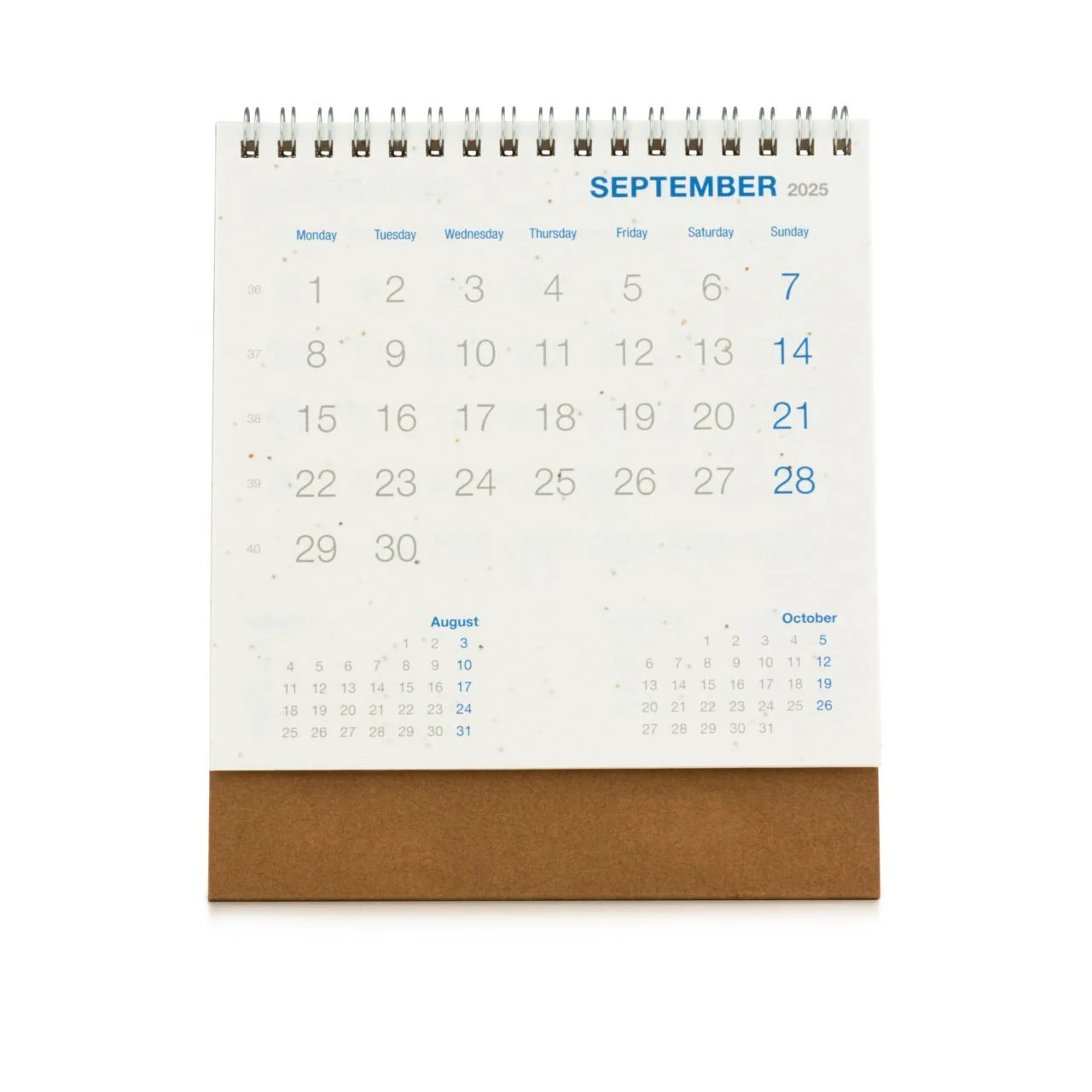 Seed Paper Calendar