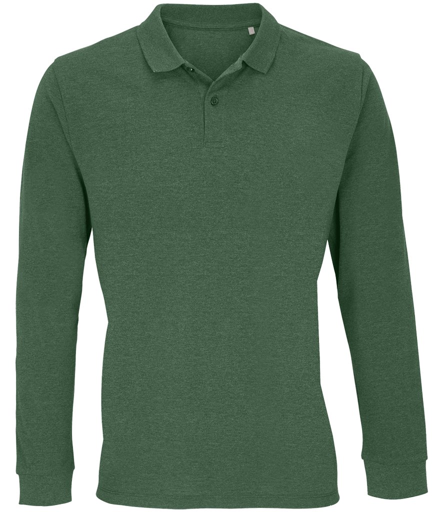 Long Sleeve Piqué Polo Shirt