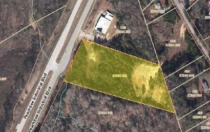 5 Acres Industrial land in city of Buford, GA.    
