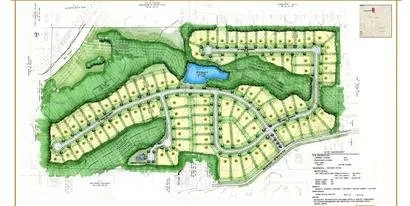 68 acre site on Trickum Road zoned for 85 detached homes.  