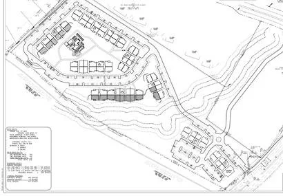 "Station 92" Apartment Site: 17.5 acres with LDP for 306 apartments on Highway 92 in Woodstock.  