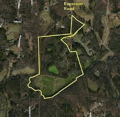 85+ acres just north of Hickory Flat off Hog Farm Circle.  To be developed into a large estate lot subdivision.  