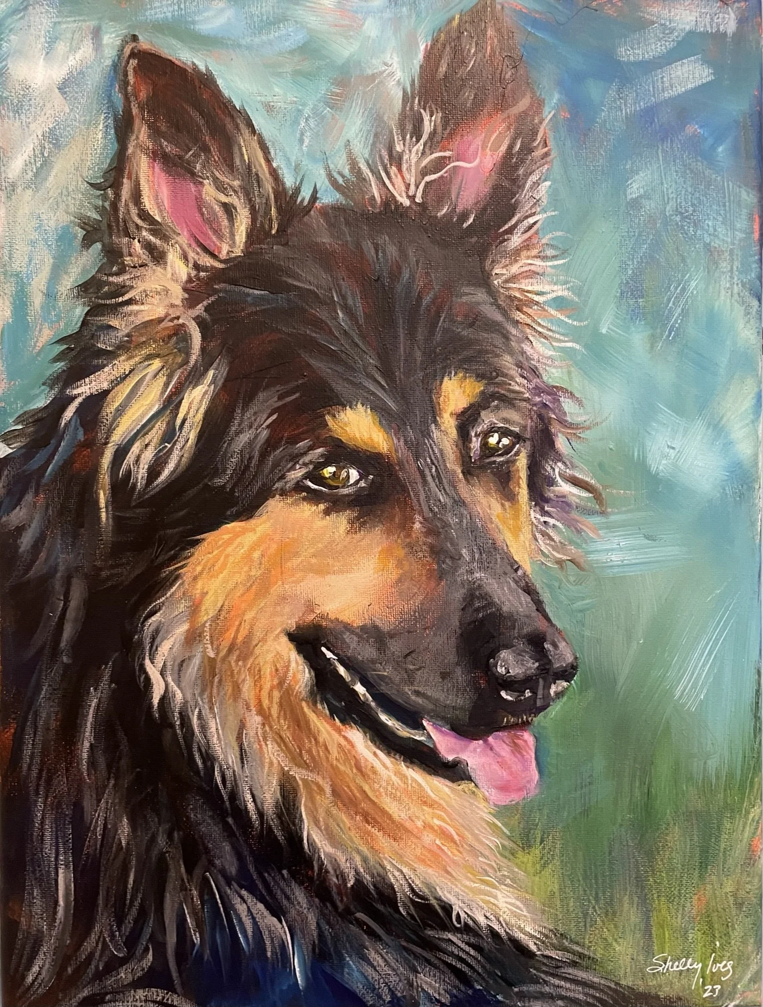 LITTLE BEAR  |  16x12in |  acrylic on canvas *
