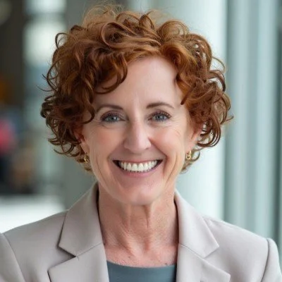 Portrait of Tamra Ryan of Women's Bean Project, client of Rooted Hire