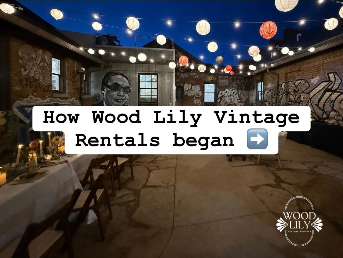 My mom and I have been going to estate sales and thrift stores together for as long as I can remember. Somewhere among all the vintage plates, crystal glassware, and furniture, we started talking about turning our passion into a business we could run