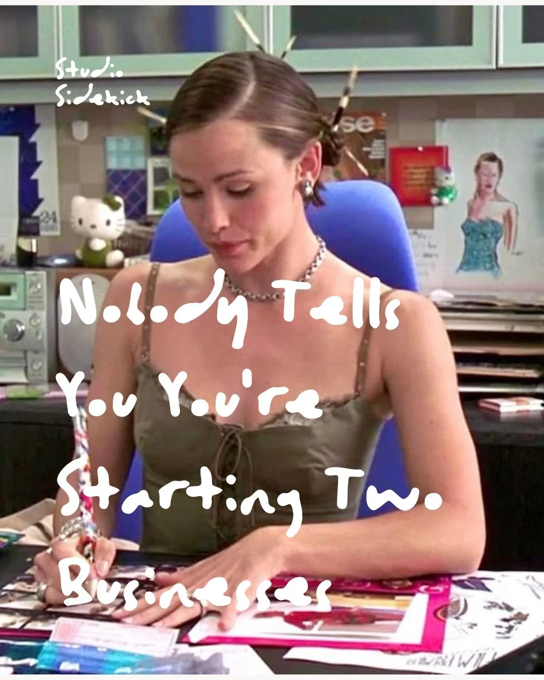 Nobody Tells You You're Starting Two Businesses