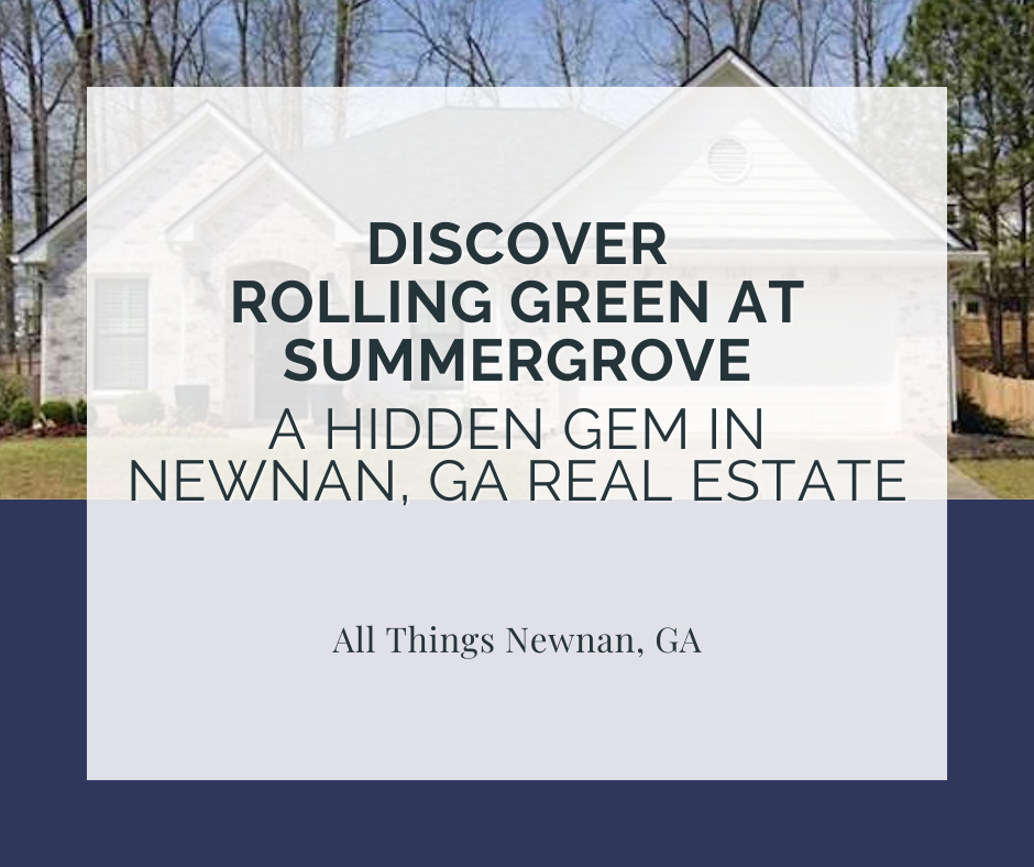 Discover Rolling Green at SummerGrove:  A Hidden Gem Neighborhood