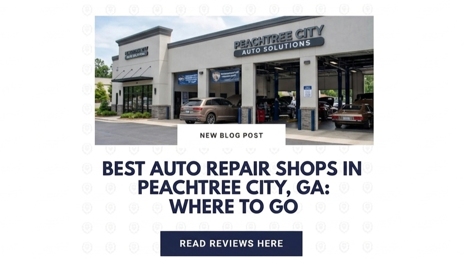 Best Auto Repair Shops in Peachtree City, GA: Where to Go