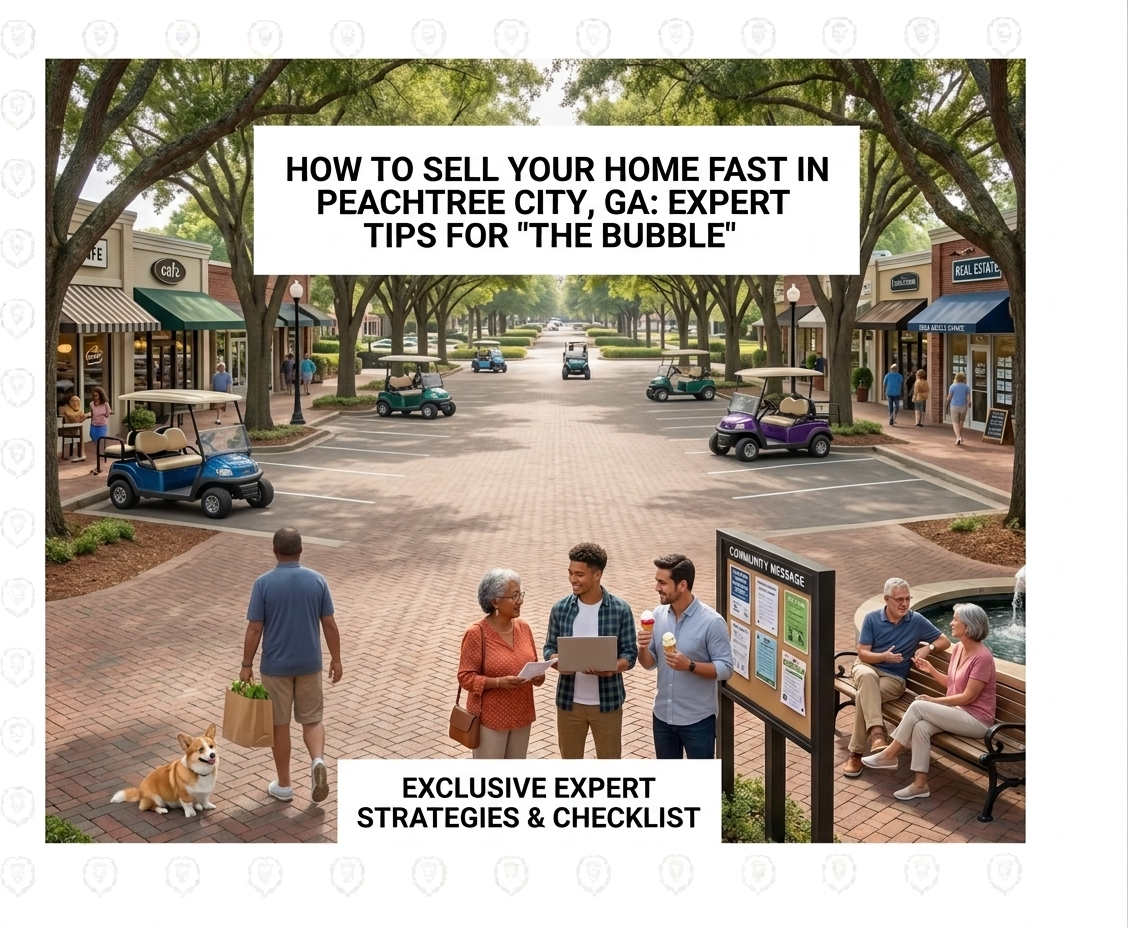How to Sell Your Home Fast in Peachtree City, GA: Expert Tips for "The Bubble"