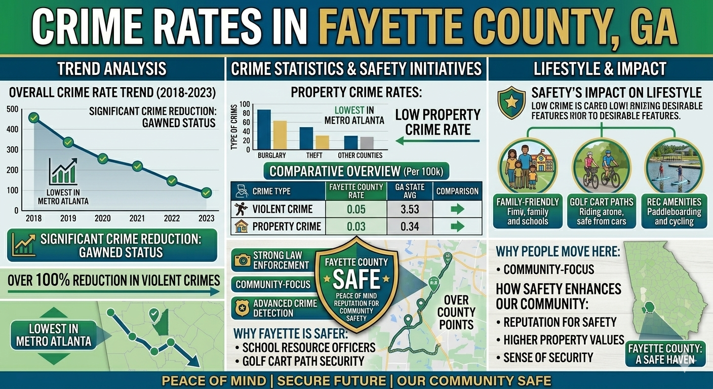 Crime Rates in Fayette County, GA