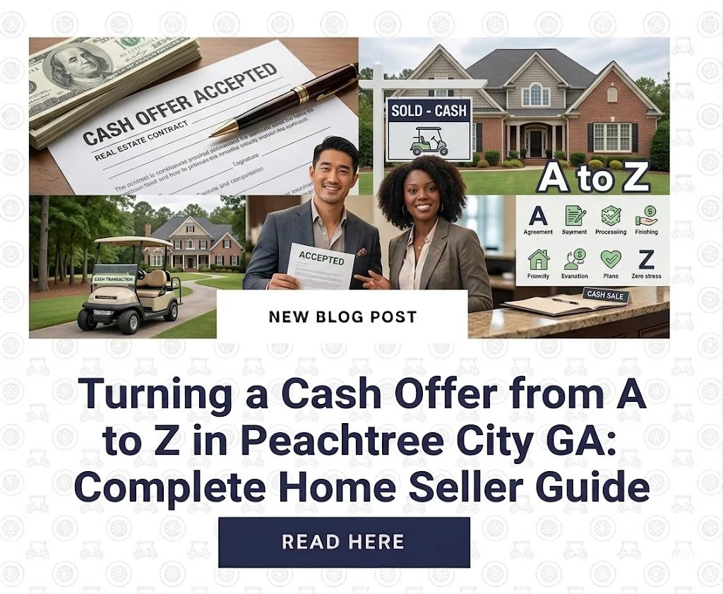 Turning a Cash Offer from A to Z: A Complete Guide for Peachtree City, GA Home Sellers
