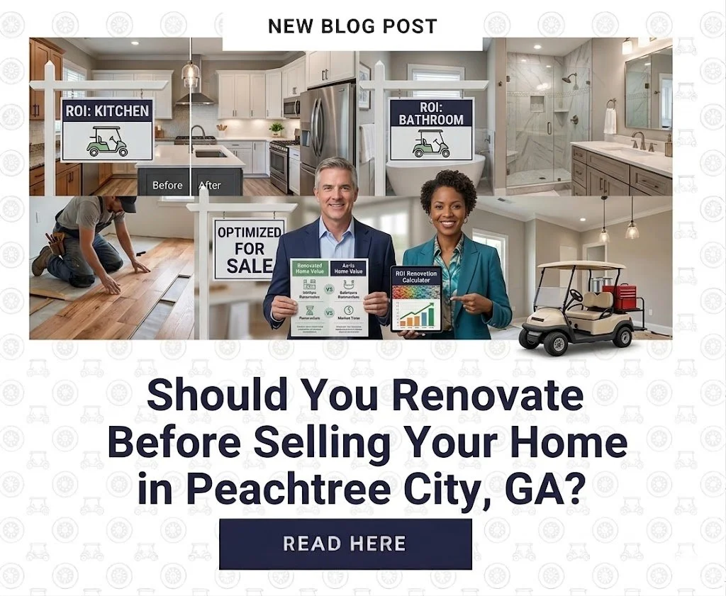 Should You Renovate Before Selling Your Home in Peachtree City, GA?