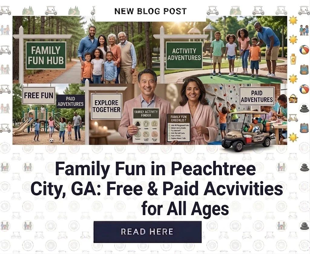 Family Fun in Peachtree City, GA: Free &amp; Paid Activities for All Ages