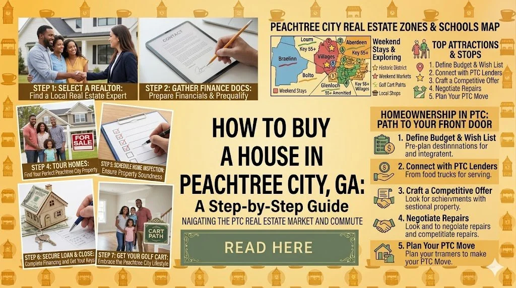 How to Buy a House in Peachtree City, GA: A Step-by-Step Guide