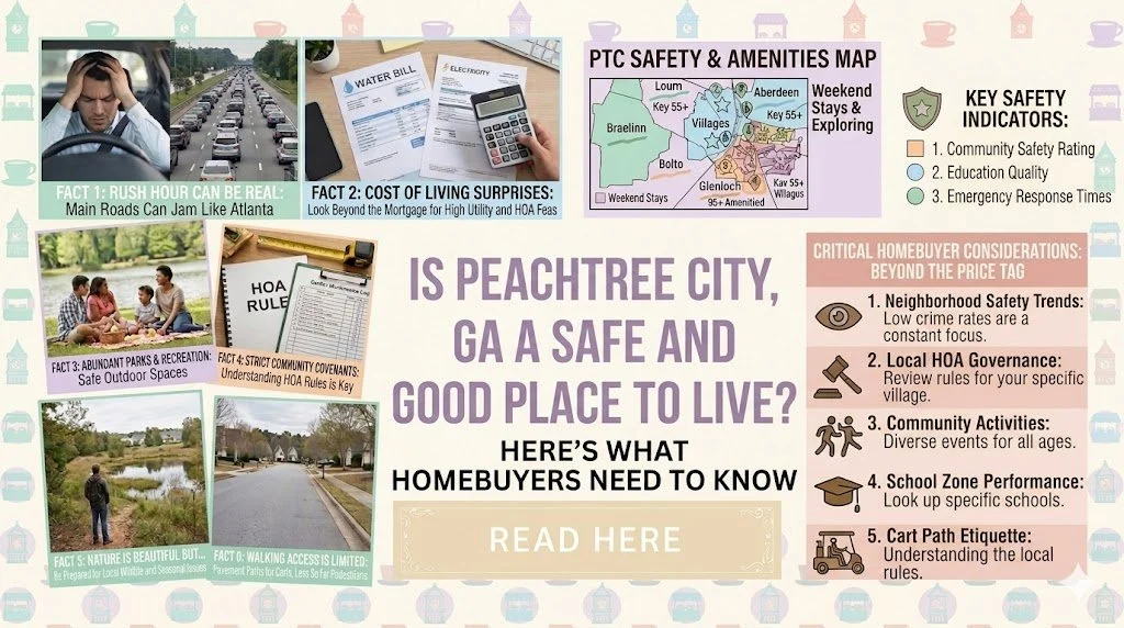 Is Peachtree City, GA a Safe and Good Place to Live? Here’s What Homebuyers Need to Know
