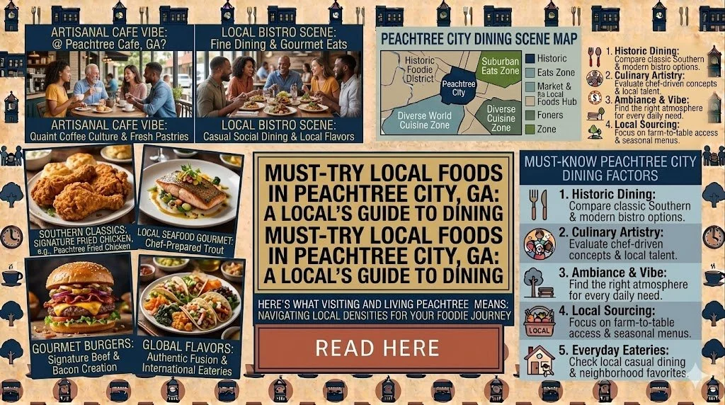 Must-Try Local Foods in Peachtree City, GA: A Local’s Guide to Dining