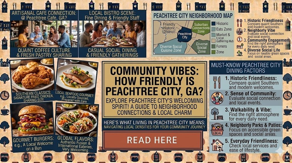Community Vibes: How Friendly Is Peachtree City, GA?