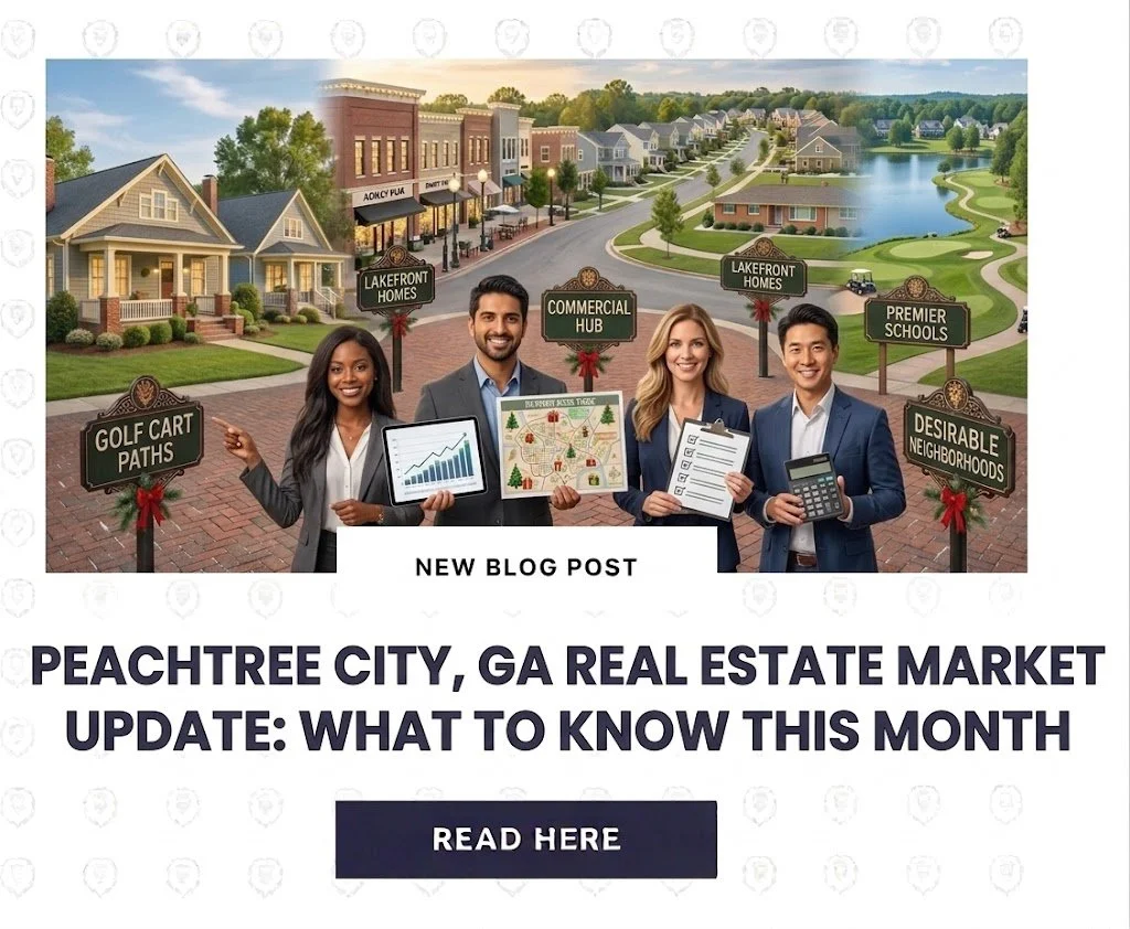 Peachtree City, GA Real Estate Market Update: What to Know This Month