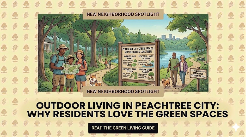 Outdoor Living in Peachtree City: Why Residents Love the Green Spaces