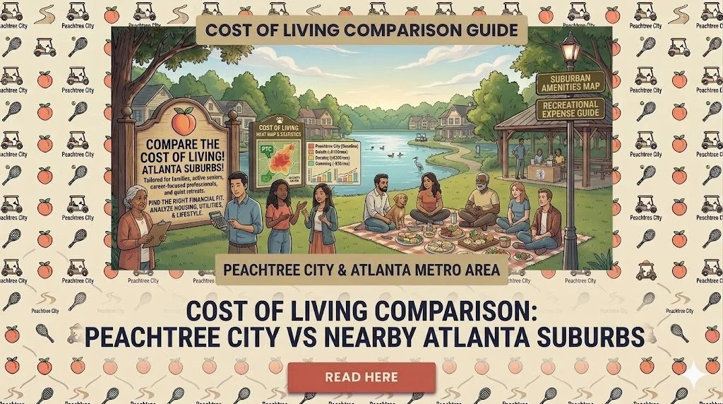 Cost of Living Comparison: Peachtree City vs Nearby Atlanta Suburbs
