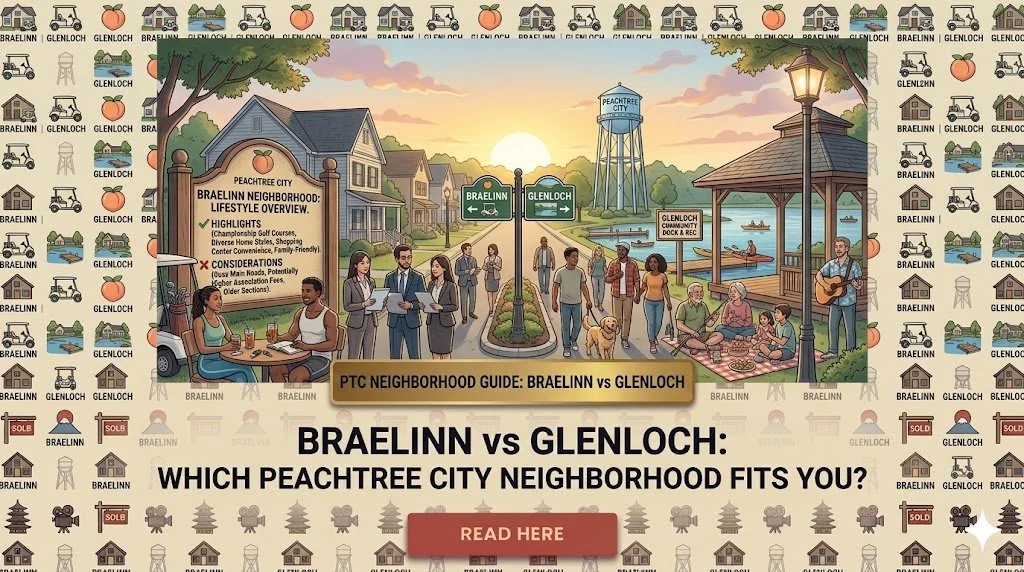 Braelinn vs Glenloch: Which Peachtree City Neighborhood Fits You?