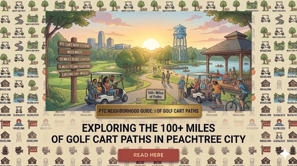 Exploring the 100+ Miles of Golf Cart Paths in Peachtree City