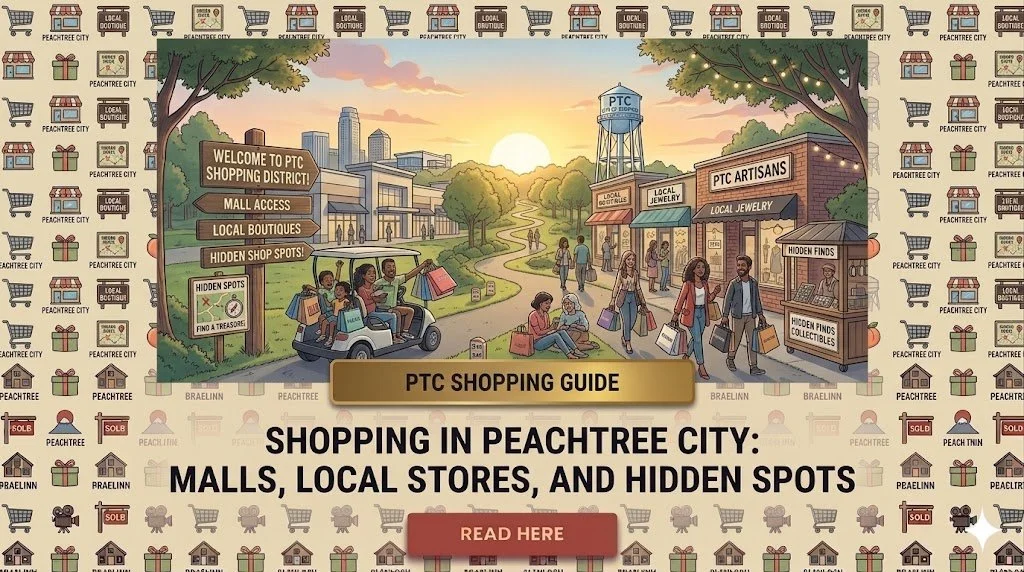 Shopping in Peachtree City: Malls, Local Stores, and Hidden Spots