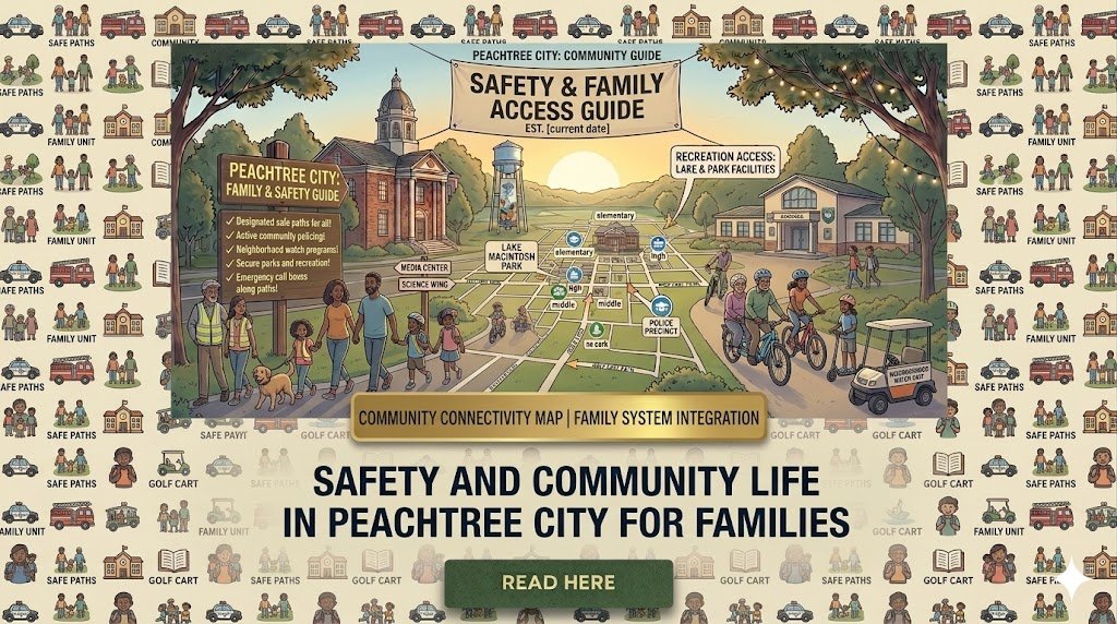 Safety and Community Life in Peachtree City for Families
