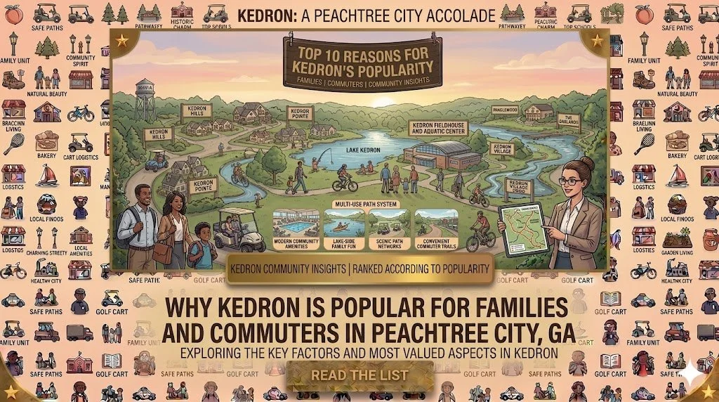 Why Kedron Is Popular for Families and Commuters in Peachtree City, GA
