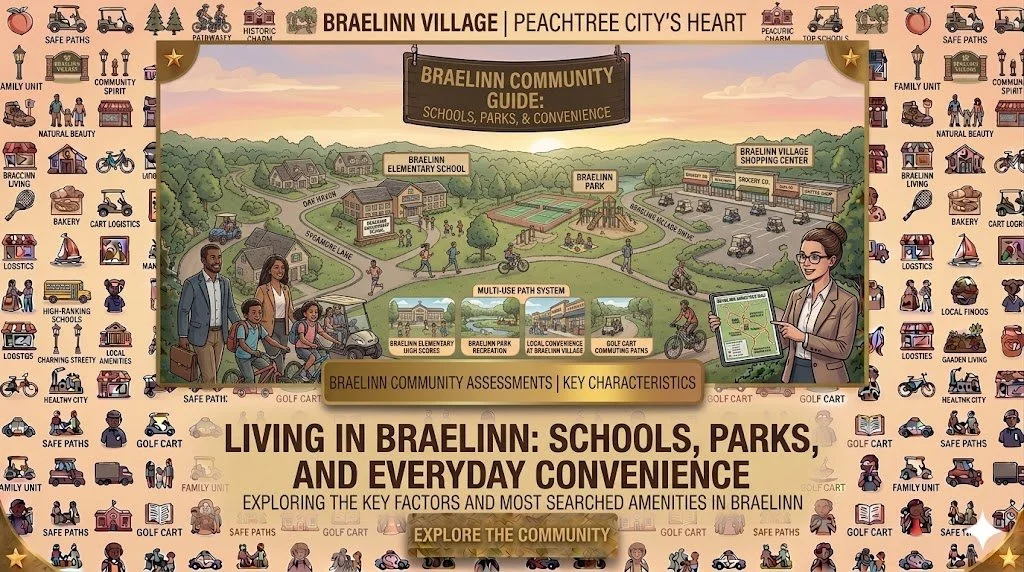 Living in Braelinn: Schools, Parks, and Everyday Convenience