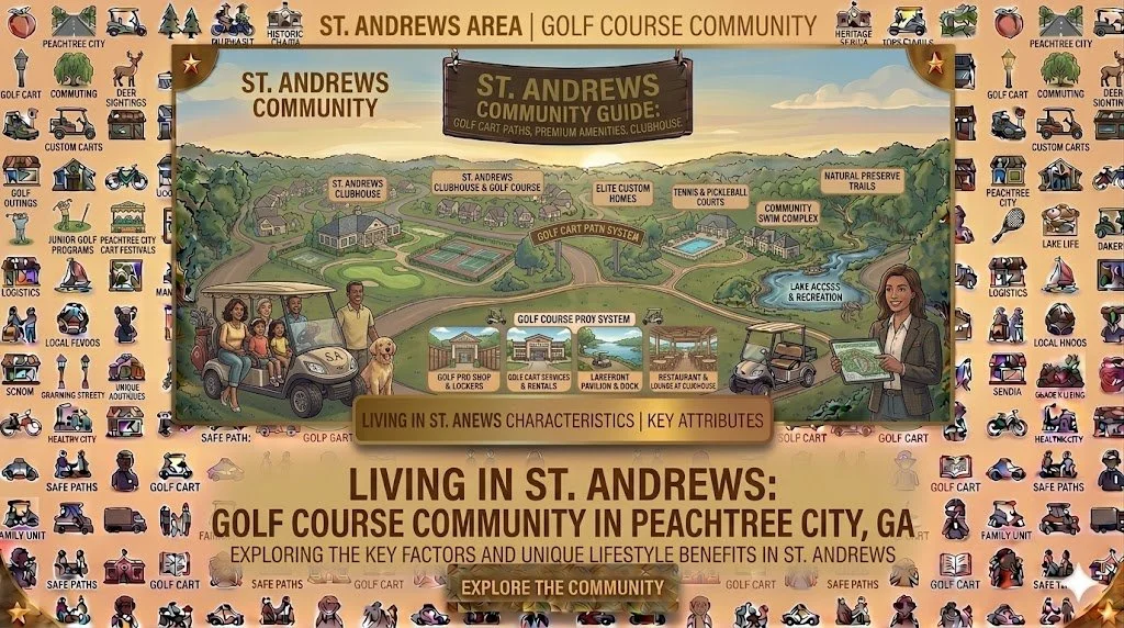 Living in St. Andrews: Golf Course Community in Peachtree City, GA